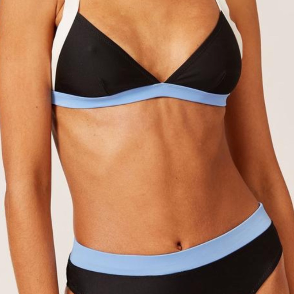 Solid & Striped 2 piece bathing suit NWT